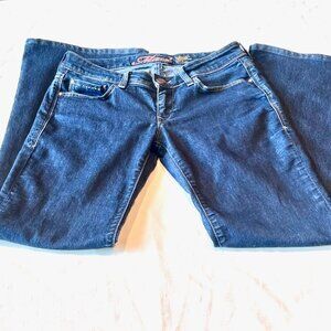 Mavi Denim Wide Boot- Cut ,Low-Rise Jeans, "Cora"